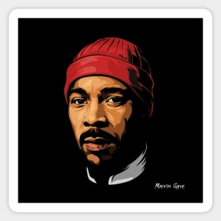 Marvin Gaye // 90s Style Sticker